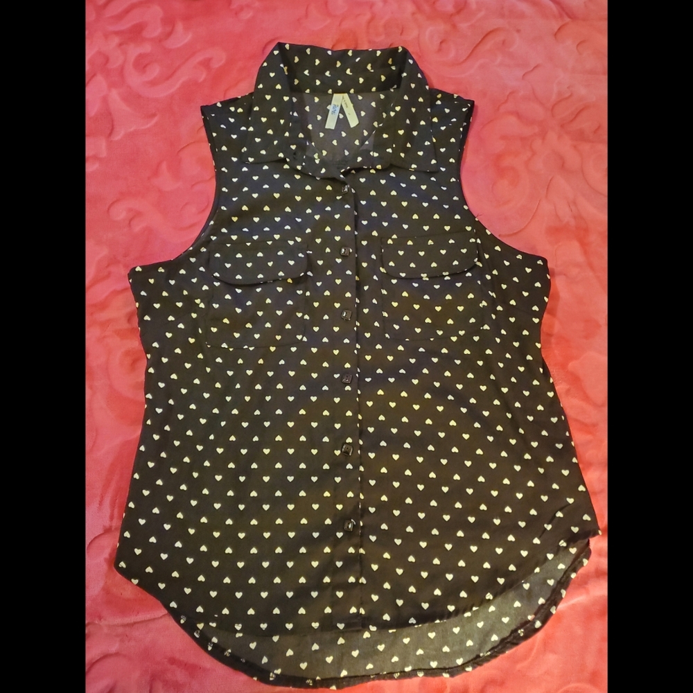 True NYC Polka Dot Blouse